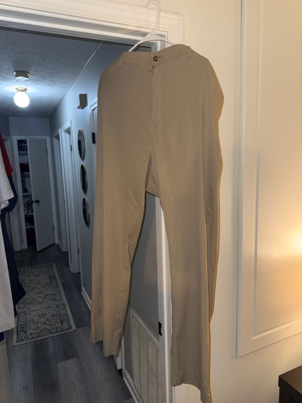 Men's Dress Pants in Tan - Classic Straight Fit